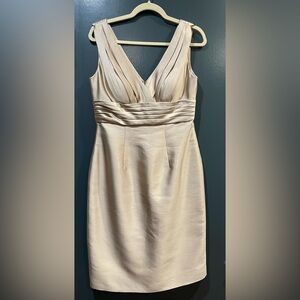 Elegant Beige Dress